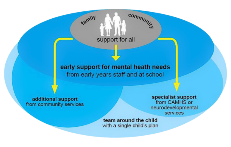 Children and Young People’s Mental Health and Wellbeing model